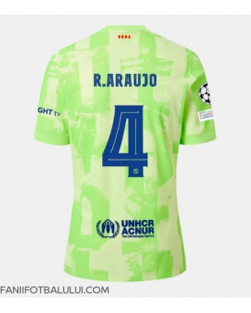 Barcelona Ronald Araujo #4 Tricou Fotbal Replică 2024-25 Barbati Treilea